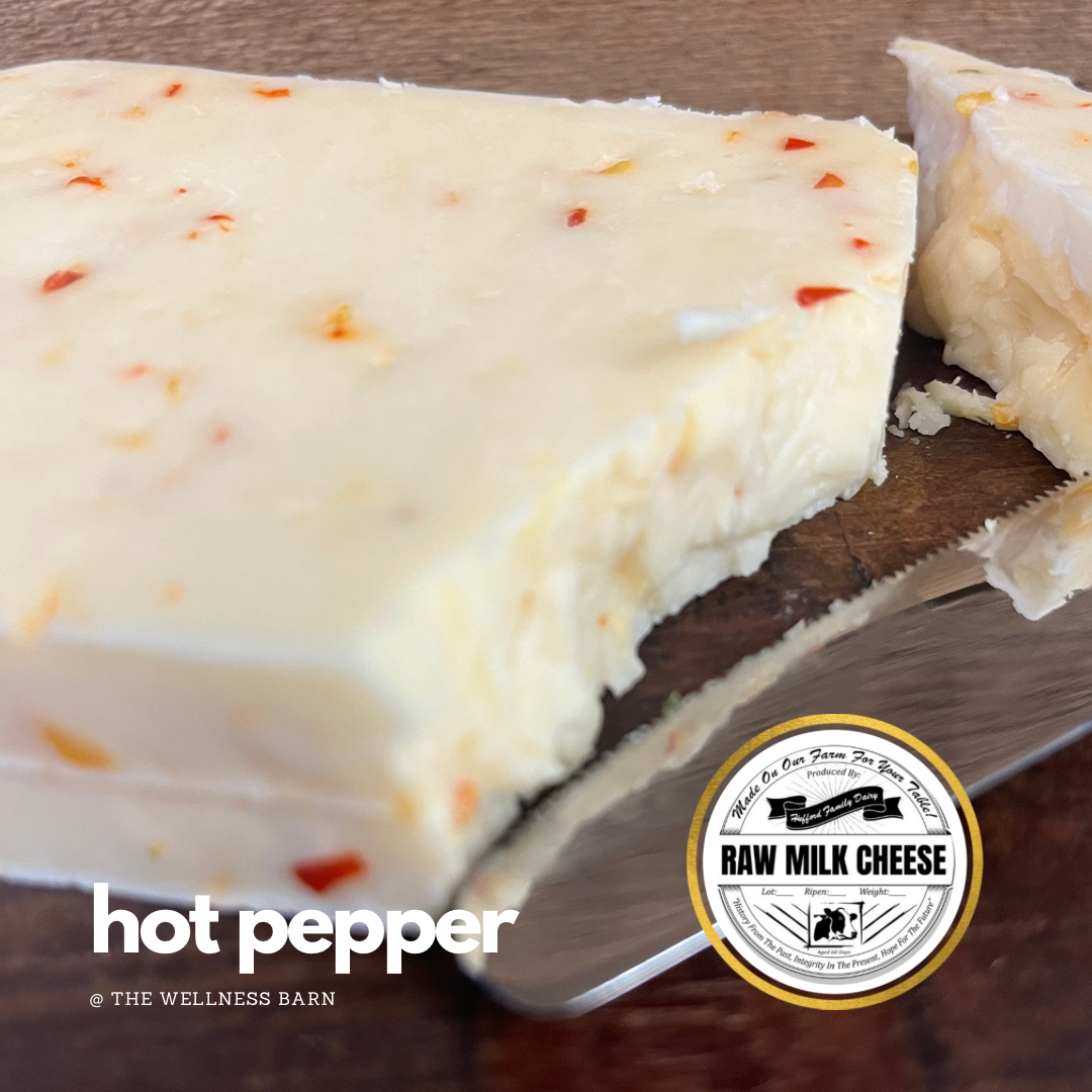 Hot Pepper Cheese 1/2 LB